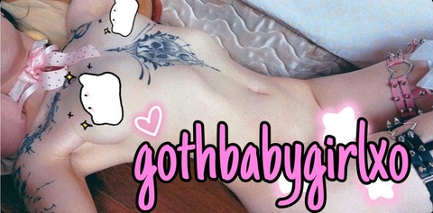 gothbabygirlxo onlyfans leaked picture 2
