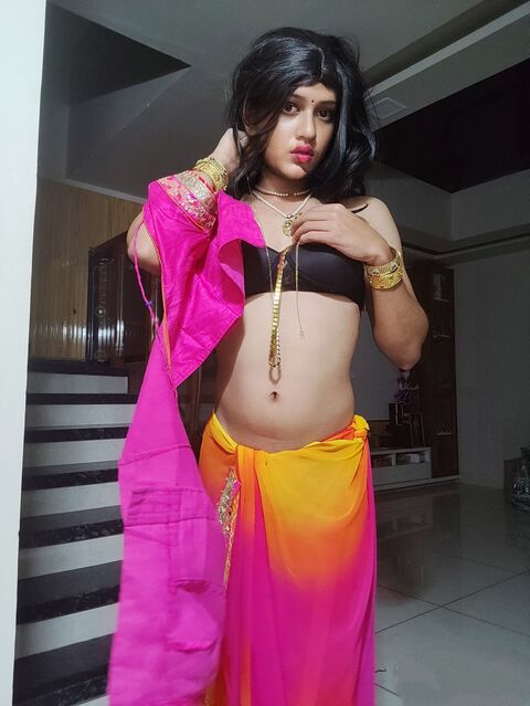 sissy_raagini_cd onlyfans leaked picture 1