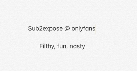 sub2expose onlyfans leaked picture 2